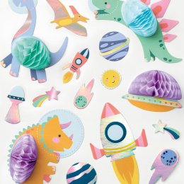 Stickers Honeycomb ball Dino 1 Sheets in the group Kids / Fun and learning / Stickers at Pen Store (131556)