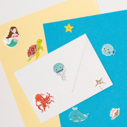 Soft-Sticker Underwater 2Ark  in the group Kids / Fun and learning / Stickers at Pen Store (131559)