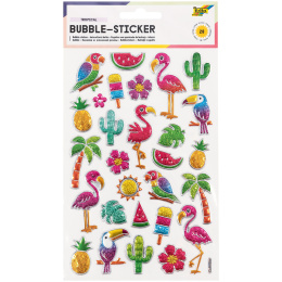 3D Stickers Tropical 1 Sheets in the group Kids / Fun and learning / Stickers at Pen Store (131561)