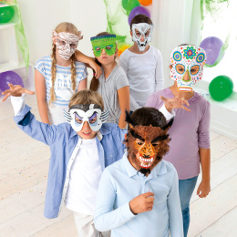 Children's Masks Creppy 6-pack in the group Kids / Fun and learning / Birthday Parties at Pen Store (131575)