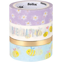 Washi-Tape Bees 4-pack  in the group Hobby & Creativity / Hobby Accessories / Washi Tape at Pen Store (131591)