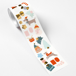 Sticker on roll Winter in the group Kids / Fun and learning / Stickers at Pen Store (131597)