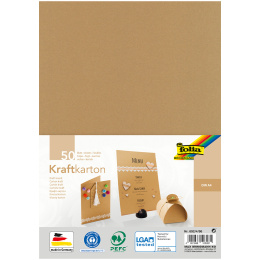 Kraft Paper 230g/m² 50 Sheets in the group Kids / Fun and learning / Paper & Drawing Pad for Kids at Pen Store (131645)