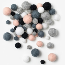 Felt Balls Pure Trend 25-pack in the group Hobby & Creativity / Create / Crafts & DIY at Pen Store (131668)