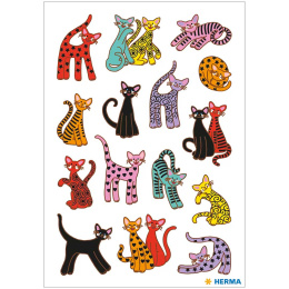 Stickers Cats 3 sheets in the group Kids / Fun and learning / Stickers at Pen Store (131883)