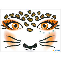 Face Art Stickers Leopard in the group Kids / Fun and learning / Stickers at Pen Store (131901)