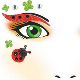 Face Art Stickers Ladybug in the group Kids / Fun and learning / Stickers at Pen Store (131903)