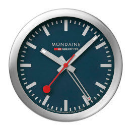 Table/Alarm clock Swiss Railways Blue in the group Hobby & Creativity / Organize / Home Office at Pen Store (131918)