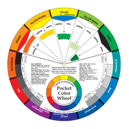 Pocket Color Wheel 13 cm in the group Art Supplies / Art Accessories / Tools & Accessories at Pen Store (131941)