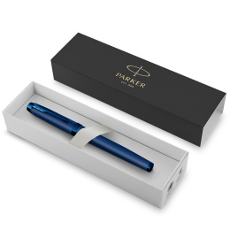 IM Monochrome Blue Rollerball in the group Pens / Fine Writing / Gift Pens at Pen Store (131984)