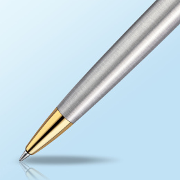 Hémisphère Steel/Gold Ballpoint in the group Pens / Writing / Ballpoints at Pen Store (132004)