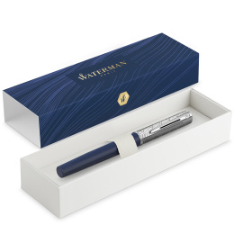 Allure Deluxe Metal & Blue Fountain Pen Fine in the group Pens / Fine Writing / Fountain Pens at Pen Store (132013)