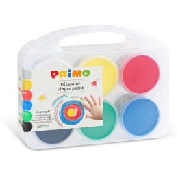 Finger paint Basic-set 6x100g in the group Kids / Kids' Paint & Crafts / Finger Paint at Pen Store (132082)