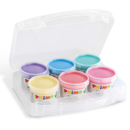 Finger paint Pearlescent-set 6x100g in the group Kids / Kids' Paint & Crafts / Paint for Kids / Finger Paint at Pen Store (132084)