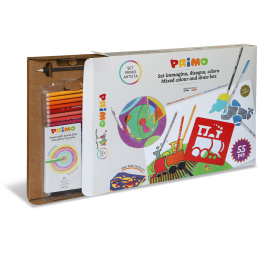 Colour box Mixed colour & draw 55-set in the group Kids / Fun and learning / Craft boxes at Pen Store (132107)