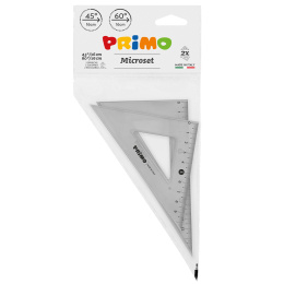 Kit Angle rulers 45°/16 cm + 60°/16 cm in the group Hobby & Creativity / Hobby Accessories / Rulers / Plastic ruler at Pen Store (132119)