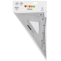 Kit Angle rulers 45°/30 cm + 60°/30 cm in the group Hobby & Creativity / Hobby Accessories / Rulers / Plastic ruler at Pen Store (132120)