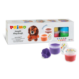 Soft Play-dough 10x100g in the group Kids / Kids' Paint & Crafts / Modelling Clay for Kids at Pen Store (132137)