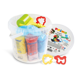 Soft Play-dough 10x100g + accessories in the group Kids / Kids' Paint & Crafts / Modelling Clay for Kids at Pen Store (132150)