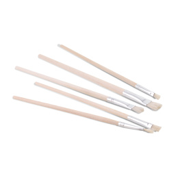 Flat-tipped brushes 5-set Acrylic/Oil in the group Kids / Kids' Paint & Crafts / Paint Brushes for Kids at Pen Store (132187)