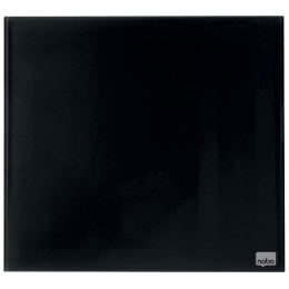 Glass board Nobo 30x30 cm Black in the group Hobby & Creativity / Organize / Home Office at Pen Store (132254)