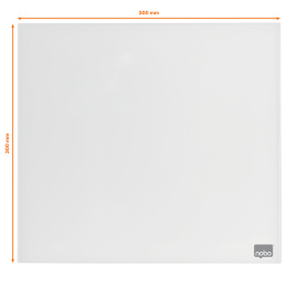 Glass board Nobo 30x30 cm White in the group Hobby & Creativity / Organize / Home Office at Pen Store (132255)