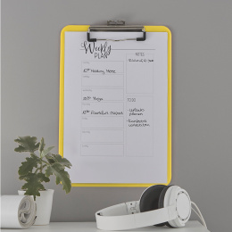 Writing board A4 Yellow in the group Hobby & Creativity / Organize / Home Office at Pen Store (132362)