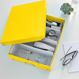 Click&Store Medium Sorting Box Yellow in the group Hobby & Creativity / Organize / Storage at Pen Store (132368)