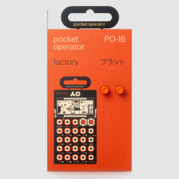 Pocket Operator PO-16 factory in the group Studio/Workspace /  /  at Pen Store (132400)