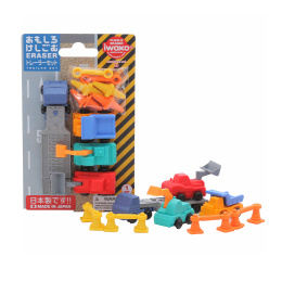 Puzzle Eraser Set Construction Vehicles in the group Pens / Pen Accessories / Erasers at Pen Store (132468)