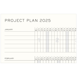 Calendar 18M Academic Week Planner Hard Cover A5 Forest Green in the group Paper & Pads / Planners / 18-Month Planners at Pen Store (132585)