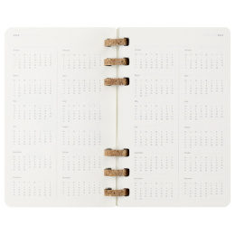 Spiral Planner 12M Soft Cover Large Black  in the group Paper & Pads / Planners / 12-Month Planners at Pen Store (132587)