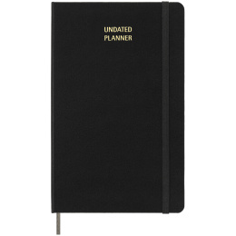 Calendar Undated WeekNote Large Black  in the group Paper & Pads / Planners / 12-Month Planners at Pen Store (132589)