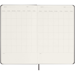 Calendar Undated WeekNote Large Black  in the group Paper & Pads / Planners / 12-Month Planners at Pen Store (132589)