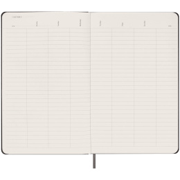 Calendar Undated WeekNote Large Black  in the group Paper & Pads / Planners / 12-Month Planners at Pen Store (132589)