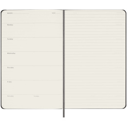 Calendar Undated WeekNote Large Black  in the group Paper & Pads / Planners / 12-Month Planners at Pen Store (132589)