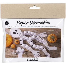 Mini DIY kit paper decoration Skeleton (5 years+) in the group Hobby & Creativity / Holidays and seasons / Halloween at Pen Store (132625)