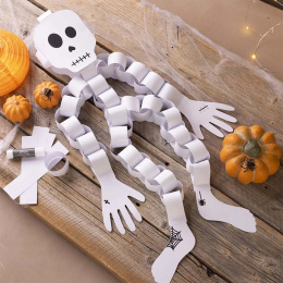 Mini DIY kit paper decoration Skeleton (5 years+) in the group Hobby & Creativity / Holidays and seasons / Halloween at Pen Store (132625)