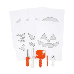 Pumpkin carving kit 5 pcs + templates in the group Hobby & Creativity / Holidays and seasons / Halloween at Pen Store (132630)