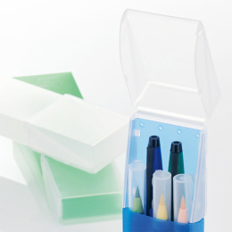 Pen case Aqua Drops Blue in the group Pens / Pen Accessories / Pencil Cases at Pen Store (132641)