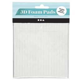 3D Foam Pads 5x5mm 800 pcs in the group Hobby & Creativity / Create / Scrapbooking at Pen Store (132710)