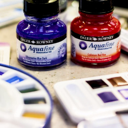 Intro Ink Aquarelle set 6 x 29,5 ml in the group Art Supplies / Artist colours / Watercolor Paint / Liquid watercolor at Pen Store (132932)