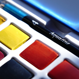 Watercolour Travel set Tin 24 ½ -Half pans  in the group Art Supplies / Artist colours / Watercolor Paint / Watercolor pans at Pen Store (132938)