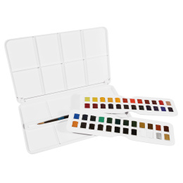 Watercolour Studio 48  ½ -Half pans  in the group Art Supplies / Artist colours / Watercolor Paint at Pen Store (132940)