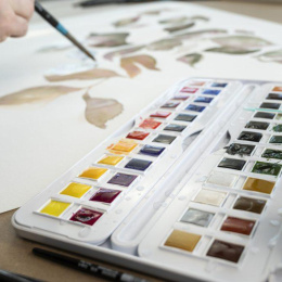 Watercolour Studio 48  ½ -Half pans  in the group Art Supplies / Artist colours / Watercolor Paint / Watercolor pans at Pen Store (132940)
