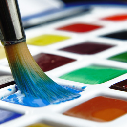 Watercolor brush series 55 Short Flat Nr 3/4 in the group Art Supplies / Brushes / Watercolor Brushes at Pen Store (132951)