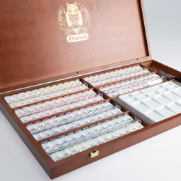 Horadam Aquarell Wood 140-set in the group Art Supplies / Artist colours / Watercolor Paint / Watercolor pans at Pen Store (132973)