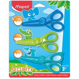 Kidicraft Childrens Safety Craft Scissors Pack of 3 in the group Kids / Fun and learning / Scissors for Kids at Pen Store (133007)