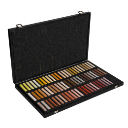Soft Pastels Wood Box 204-set in the group Art Supplies / Artist colours / Pastels / Soft pastels at Pen Store (133646)