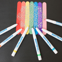 Decor Materials Paint Markers Pack of 12 in the group Kids / Kids' Pens / 5 Years+ at Pen Store (133760)